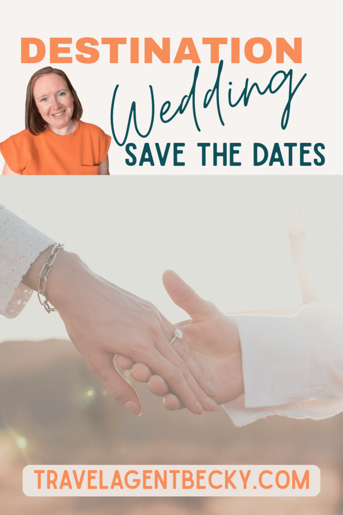 When to Send Save the Date for Destination Wedding
